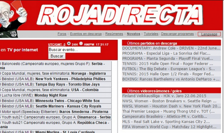 Watch Free Hockey Matches On Roja directa